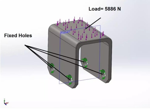 Carrier Member FEA Boundary Conditions