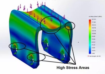 Carrier Member — Von Mises Stress